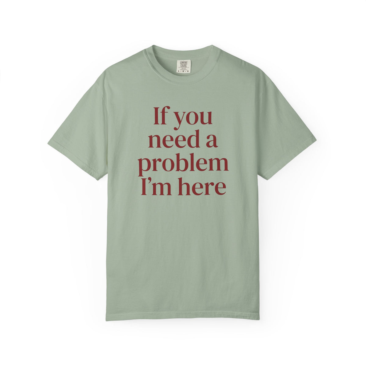 If You Need a Problem I'm Here Shirt – Funny Quote Tee