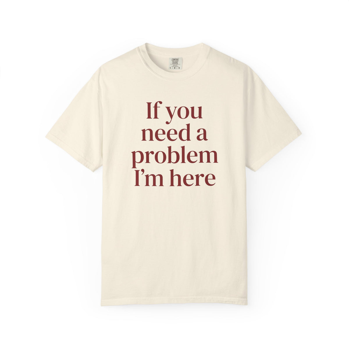 If You Need a Problem I'm Here Shirt – Funny Quote Tee